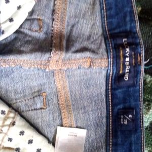 Pair of Lucky jeans size 6 straight leg blue jeans